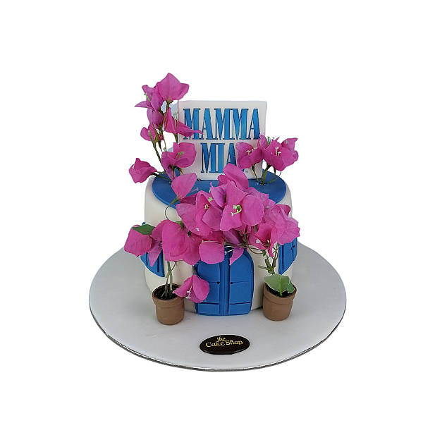 "Flower cake." 14