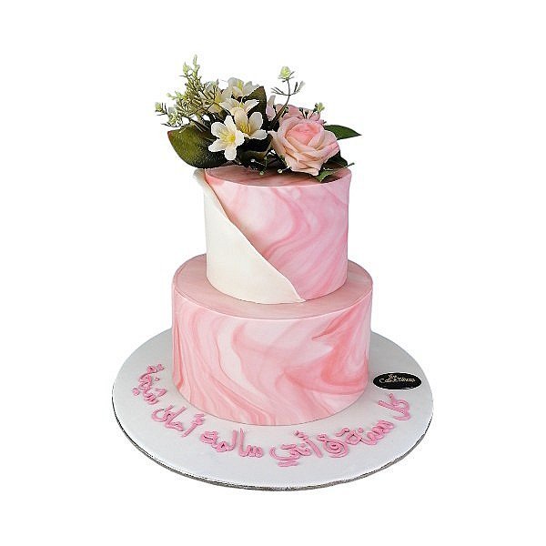 "Flower cake." 28