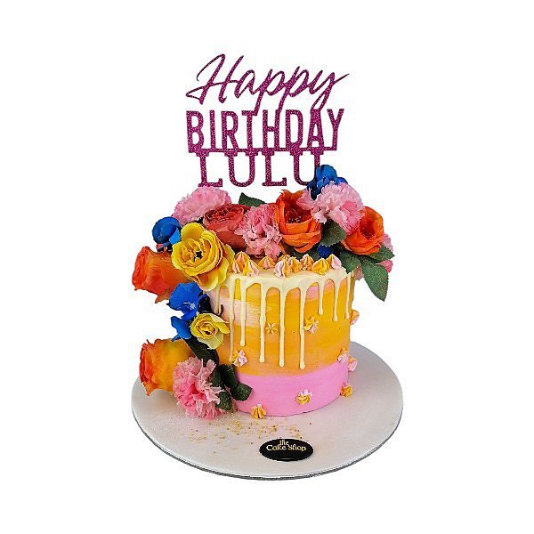 "Flower cake." 21