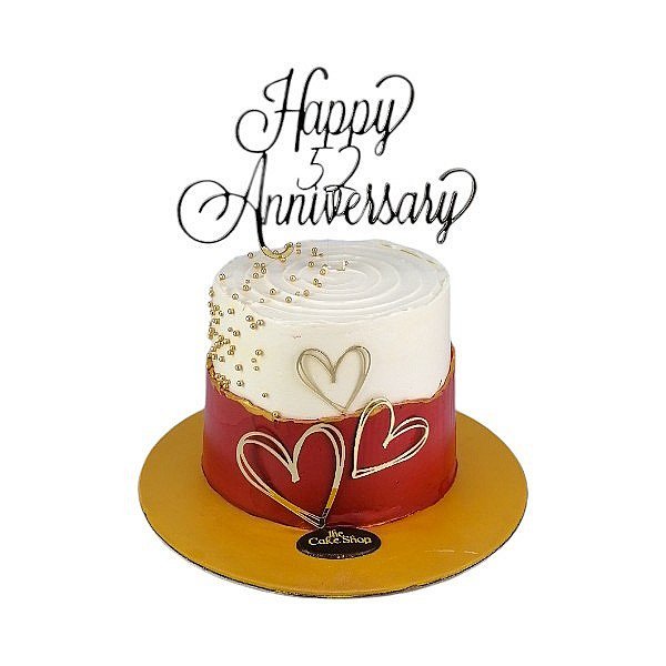 "Love hearts cake"