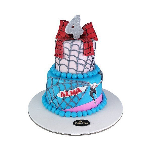 Spider web cake